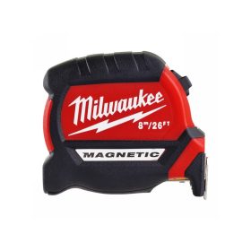   MILWAUKEE Mérőszalag 8 m/26 láb x 27 mm mágneses, prémium