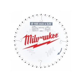   MILWAUKEE Fűrésztárcsa fához 165 x 30 x 15,87 x 1,6 mm / 40T ATB