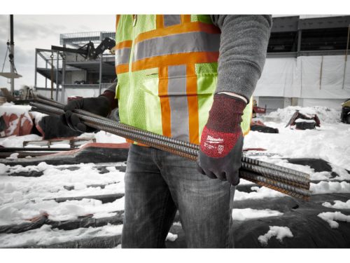 MILWAUKEE Munkavédelmi kesztyű vágásbiztos nitril mártott TÉLI 1/A - M/8 (1 pár)