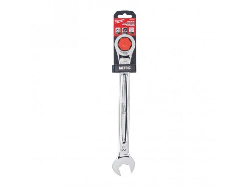 MILWAUKEE Racsnis csillag-villáskulcs 21 mm / 282 mm CrV MAX BITE™