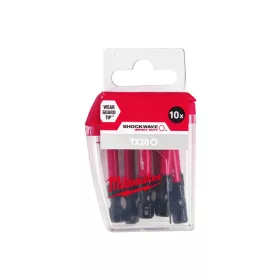MILWAUKEE Bithegy T30 x 50 mm Shockwave (10 db)