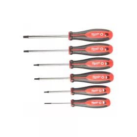   MILWAUKEE Csavarhúzó Torx 3 oldalú markolattal 6 részes készlet
