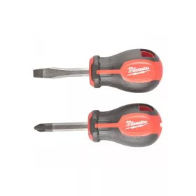  MILWAUKEE Marokcsavarhúzó 3 oldalú markolattal PZ2/SL6.5 - 2 részes készlet