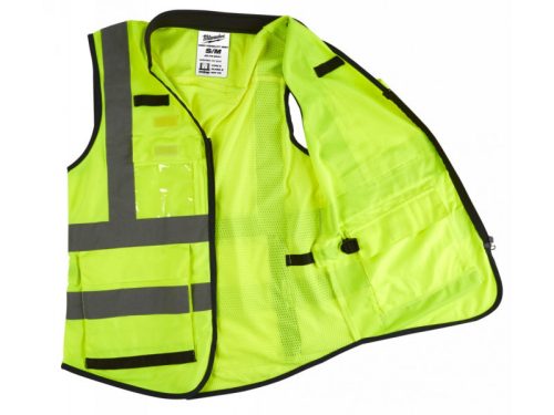 MILWAUKEE Prémium láthatósági mellény, sárga - L/XL