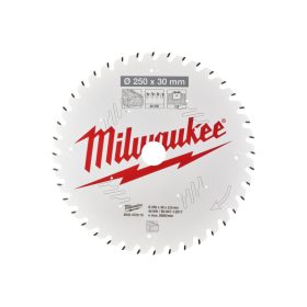 MILWAUKEE Fűrésztárcsa fához 250 x 30 x 2,8 mm /40T ATB