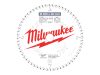 MILWAUKEE Fűrésztárcsa fához 250 x 30 x 2,8 mm /60T ATB