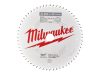 MILWAUKEE Fűrésztárcsa fához 250 x 30 x 2,8 mm /60T ATB