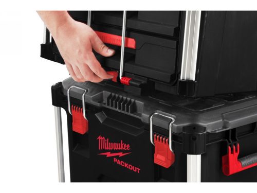 MILWAUKEE Tároló láda 3 fiókos PACKOUT™