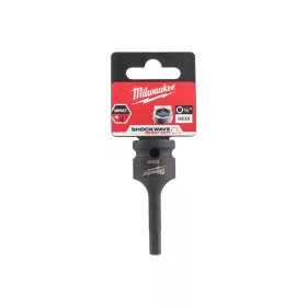   MILWAUKEE Gépi hosszú bit dugókulcs imbusz 1/2" 6 mm CrMo