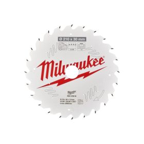 MILWAUKEE Fűrésztárcsa fához 210 x 30 x 1,9 mm /24T ATB