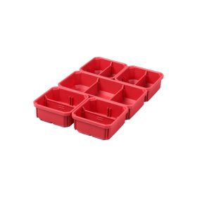   MILWAUKEE Kivehető tárolódoboz keskeny PACKOUT rendszerezőhöz 5 részes