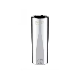 MILWAUKEE Hosszú dugókulcs 3/8" 17 mm