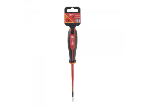 MILWAUKEE Csavarhúzó SL 0,8 x 4 x 100 mm 1000 V-ig szigetelt Tri-Lobe