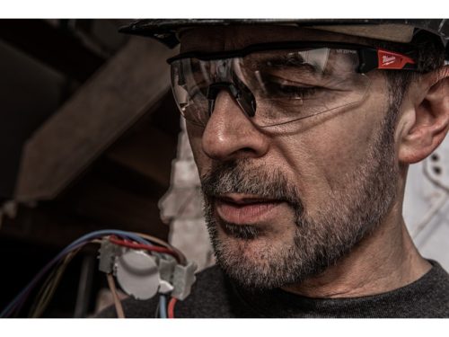 MILWAUKEE Védőszemüveg dioptriás, bifokális +2,5 víztiszta