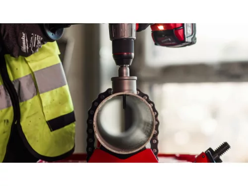 MILWAUKEE TCT Körkivágó 50 mm 3 oldalas befogással inox