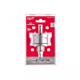 MILWAUKEE TCT Körkivágó 51 mm 3 oldalas befogással inox