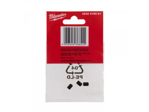 MILWAUKEE TCT Körkivágóhoz M6 csavar (3 db)