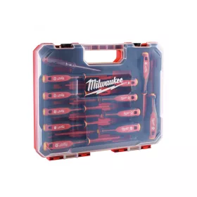   MILWAUKEE Csavarhúzó készlet 12 részes 1000 V-ig szigetelt Tri-Lobe