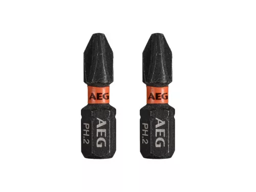 AEG Bithegy PH2 x 25 mm 1/4" (2 db)