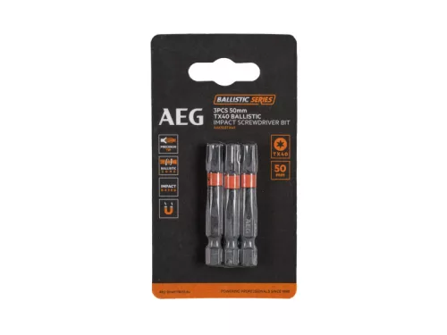 AEG Bithegy T40 x 50 mm 1/4" (3 db)