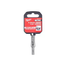 MILWAUKEE Hosszú dugókulcs 1/4" 4,5 mm