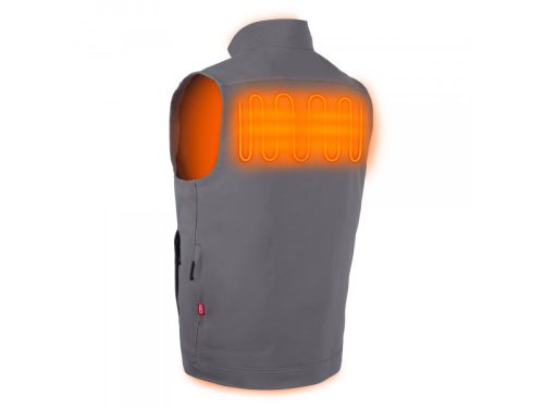 MILWAUKEE Fűthető mellény szürke XXL-es M12 HVGREY1-201 (1 x 2,0 Ah akku + töltő)