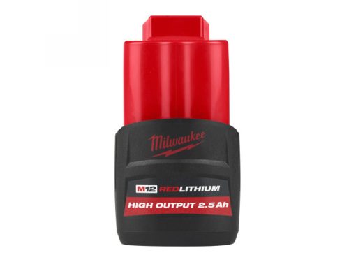 MILWAUKEE Akkumulátor (M12HB2.5) 12 V / 2,5 Ah