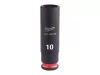 MILWAUKEE Gépi hosszú dugókulcs 1/4" 10 mm CrMo
