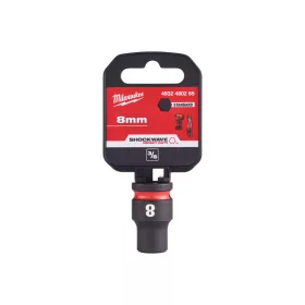 MILWAUKEE Gépi dugókulcs 3/8" 8 mm CrMo
