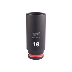 MILWAUKEE Gépi hosszú dugókulcs 3/8" 19 mm CrMo