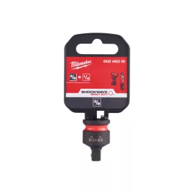   MILWAUKEE Gépi dugókulcs adapter 3/8" -> 1/4" CrMo