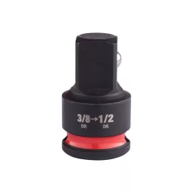   MILWAUKEE Gépi dugókulcs adapter 3/8" -> 1/2" CrMo