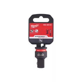   MILWAUKEE Gépi dugókulcs adapter 3/8" -> 1/2" CrMo