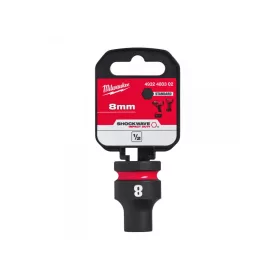 MILWAUKEE Gépi dugókulcs 1/2" 8 mm CrMo