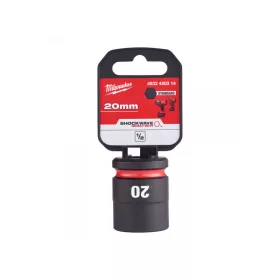MILWAUKEE Gépi dugókulcs 1/2" 20 mm CrMo