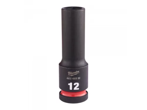 MILWAUKEE Gépi hosszú dugókulcs 1/2" 12 mm CrMo