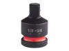 MILWAUKEE Gépi dugókulcs adapter 1/2" -> 3/8" CrMo