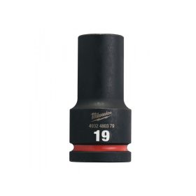 MILWAUKEE Gépi hosszú dugókulcs 3/4" 19 mm CrMo