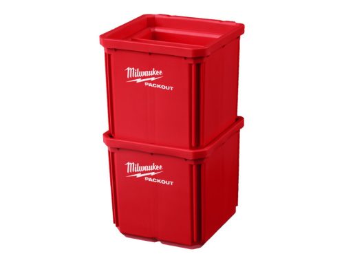 MILWAUKEE PACKOUT™ Tároló doboz 100 x 100 mm (2 db)