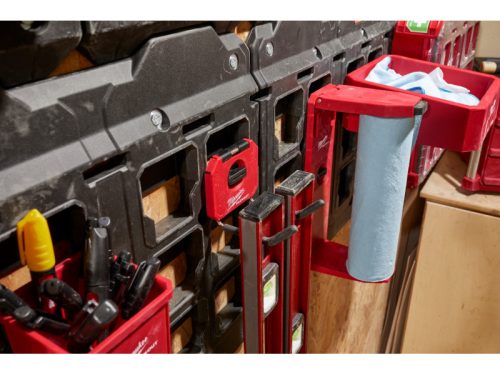 MILWAUKEE Akasztó egyenes 100 mm PACKOUT™ rögzítőlemezhez