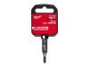 MILWAUKEE Bit dugókulcs Imbusz 1/4" 4 mm Hex