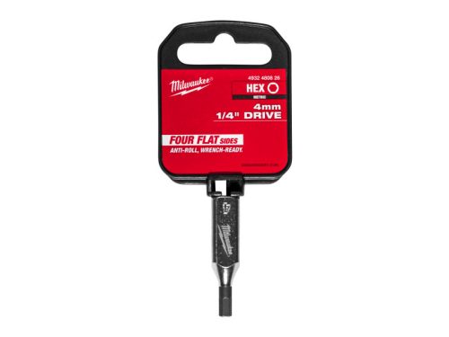 MILWAUKEE Bit dugókulcs Imbusz 1/4" 4 mm Hex