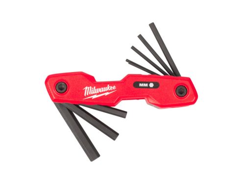 MILWAUKEE Imbuszkulcs készlet 8 részes, összecsukható