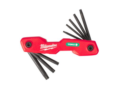 MILWAUKEE Torx kulcs készlet 8 részes, összecsukható