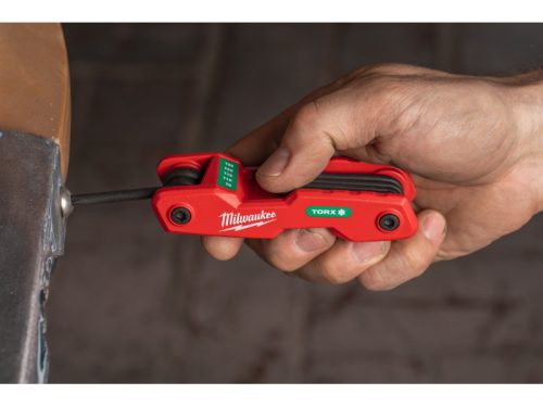 MILWAUKEE Torx kulcs készlet 8 részes, összecsukható
