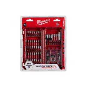   MILWAUKEE Csavarozó bit készlet 75 részes Shockwave XL BOX (TX)