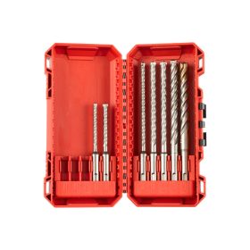   MILWAUKEE Kőzetfúró készlet 7 részes négyélű MX4 SDS-Plus