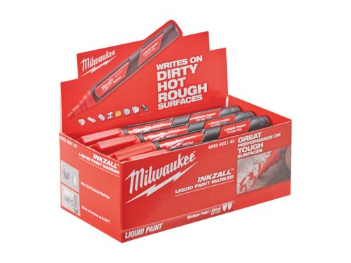 MILWAUKEE INKZALL™ Jelölő filc szelepes (piros) 1 db