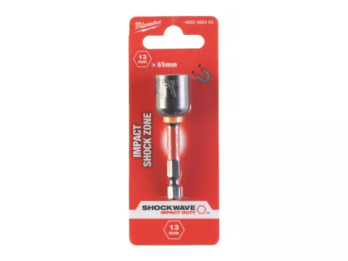 MILWAUKEE SHOCKWAVE™ Csavarbehajtó 13 x 65 mm 1/4" Hex mágneses
