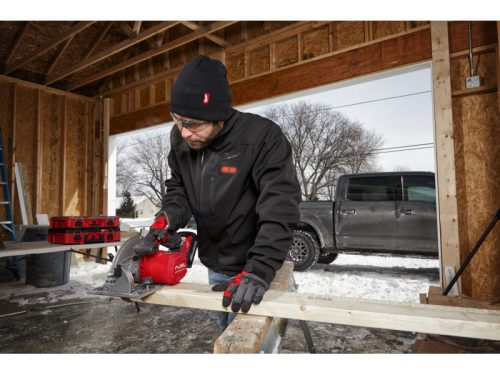 MILWAUKEE Fűthető kabát fekete XXL-es M12 HJ BL5-201 (1 x 2,0 Ah akku + töltő)